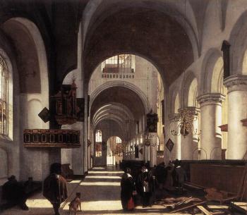 伊曼紐爾 德 韋特 Interior of a Church 伊曼紐爾 德 韋特 Interior of a Church